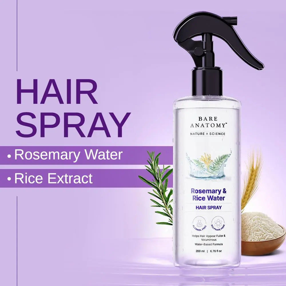 Rosemary & Rice Water Hair Spray — 3 Pack